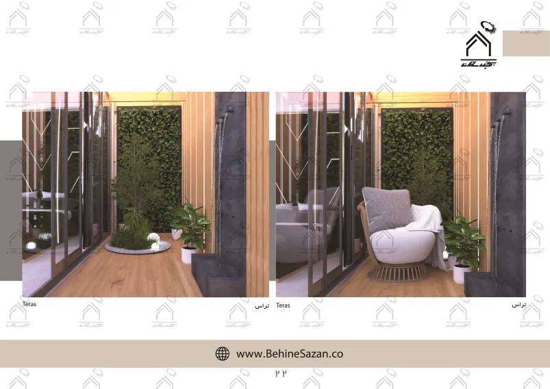 پورتفولیو طراحی و معماری دکوراسیون داخلی