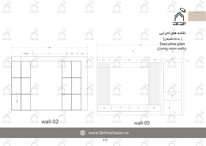 پورتفولیو طراحی و معماری دکوراسیون داخلی