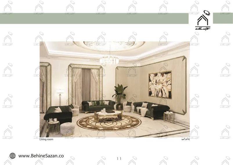 پورتفولیو طراحی و معماری باغ ویلا