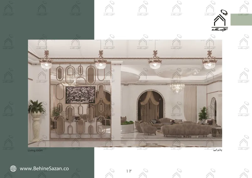 پورتفولیو طراحی و معماری باغ ویلا