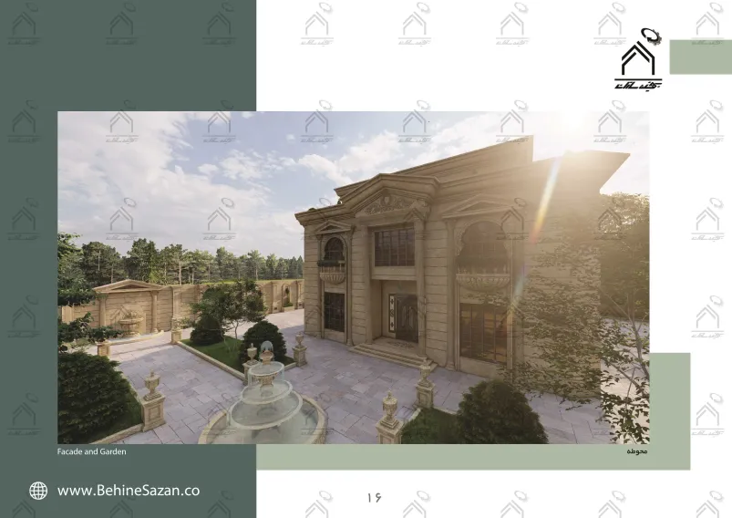 پورتفولیو طراحی و معماری باغ ویلا