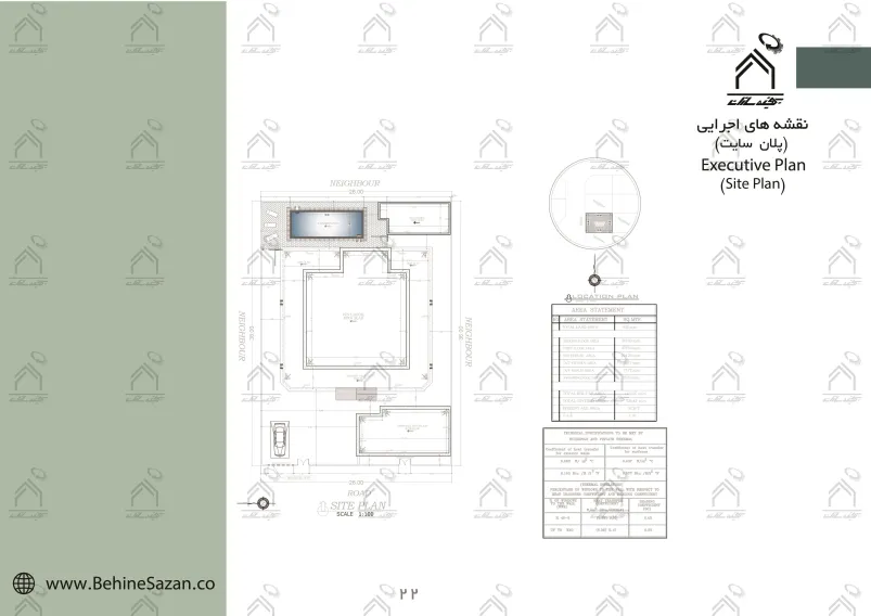 پورتفولیو طراحی و معماری باغ ویلا