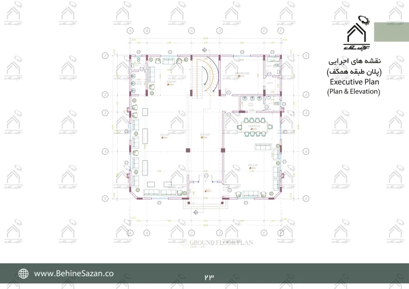پورتفولیو طراحی و معماری باغ ویلا