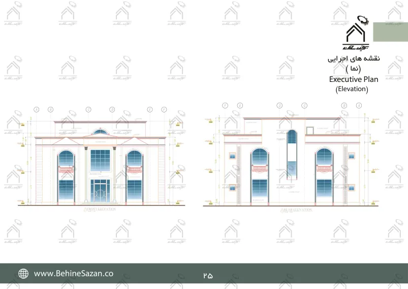 پورتفولیو طراحی و معماری باغ ویلا