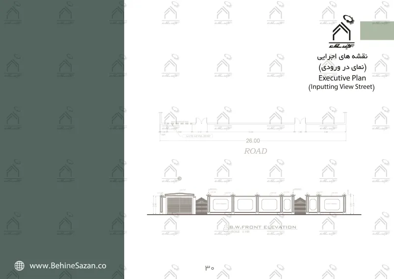 پورتفولیو طراحی و معماری باغ ویلا