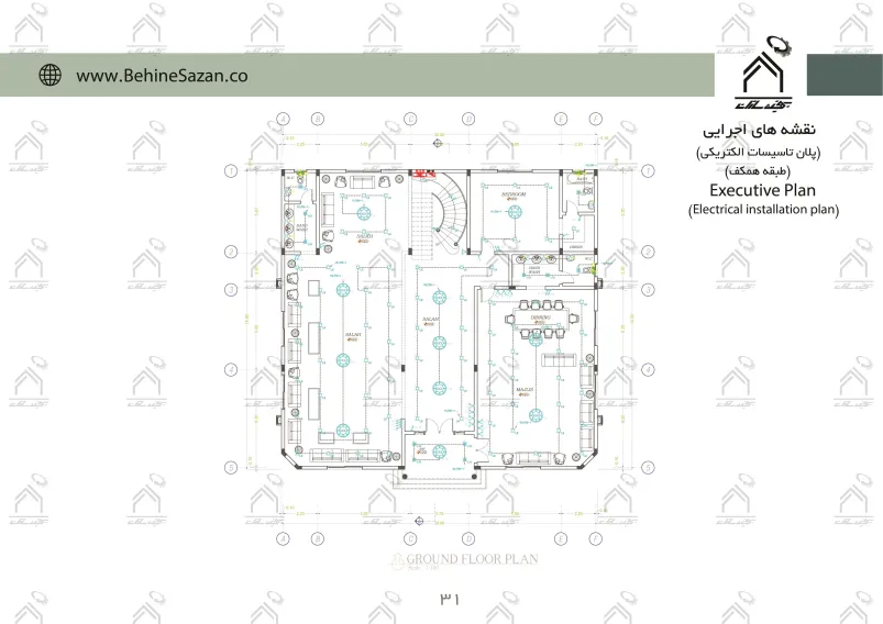 پورتفولیو طراحی و معماری باغ ویلا