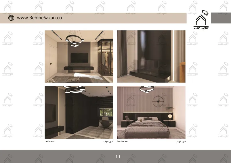 پورتفولیو طراحی و معماری دکوراسیون داخلی