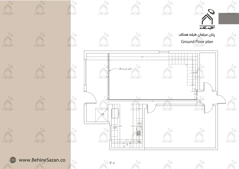 پورتفولیو طراحی و معماری دکوراسیون داخلی