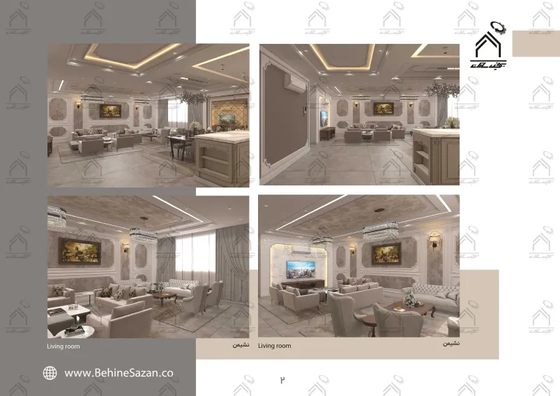 پورتفولیو طراحی و معماری دکوراسیون داخلی