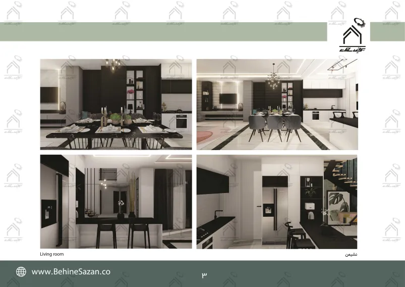 پورتفولیو طراحی و معماری باغ ویلا