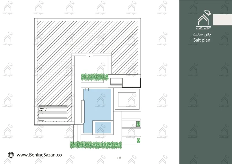 پورتفولیو طراحی و معماری باغ ویلا
