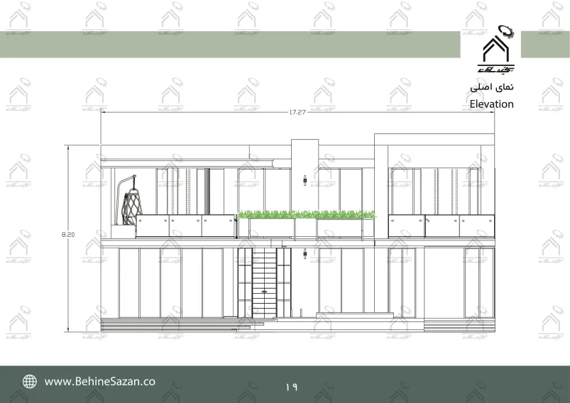 پورتفولیو طراحی و معماری باغ ویلا