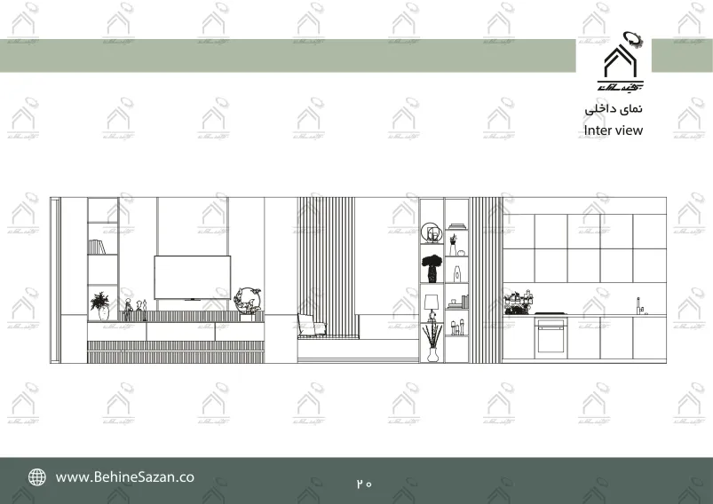 پورتفولیو طراحی و معماری باغ ویلا