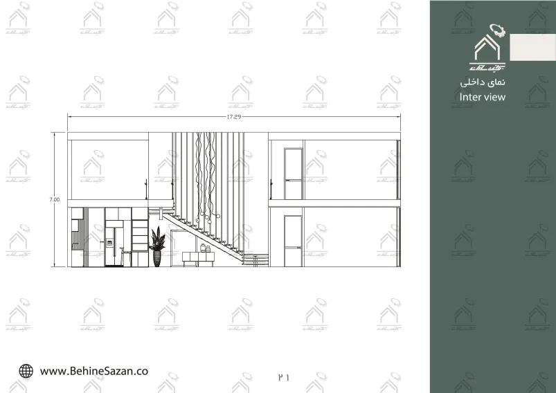 پورتفولیو طراحی و معماری باغ ویلا