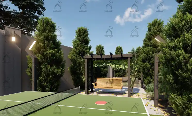 طراحی و اجرا باغ ویلا مدرن