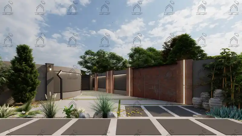 طراحی و اجرا باغ ویلا مدرن