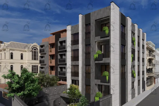 طراحی نما مسکونی مدرن در شیراز