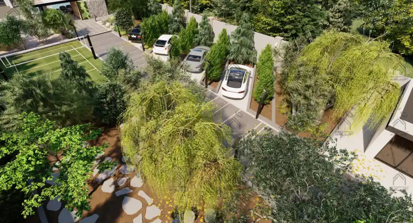 طراحی فضای سبز باغ ویلا در شیراز