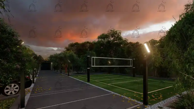 طراحی فضای سبز باغ ویلا در شیراز