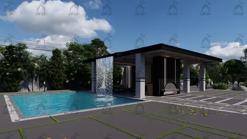 طراحی فضای سبز باغ ویلا در شیراز