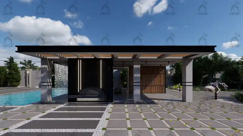 طراحی فضای سبز باغ ویلا در شیراز