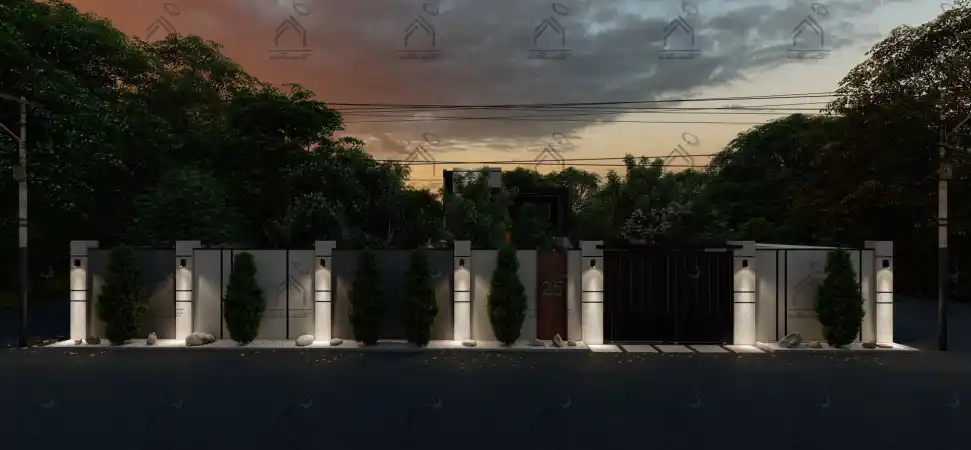 طراحی فضای سبز باغ ویلا در شیراز