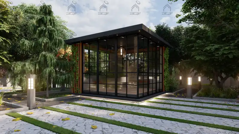طراحی فضای سبز باغ ویلا در شیراز