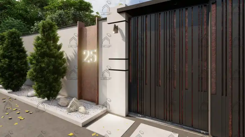 طراحی فضای سبز باغ ویلا در شیراز