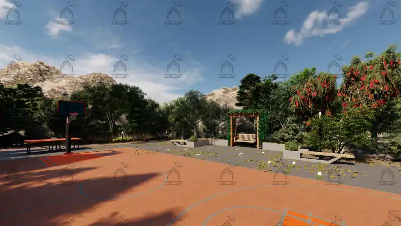 طراحی فضای سبز باغ یلا در شیراز