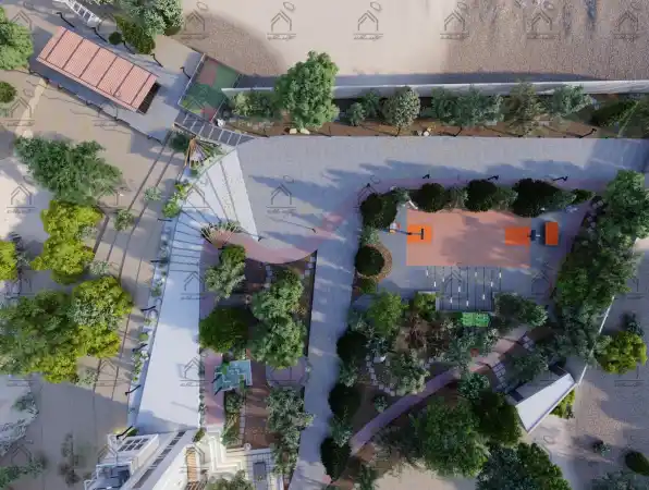 طراحی فضای سبز باغ یلا در شیراز