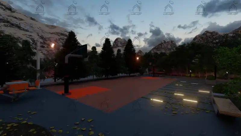 طراحی فضای سبز باغ یلا در شیراز