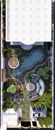 طراحی فضای سبز باغ ویلا در شیراز