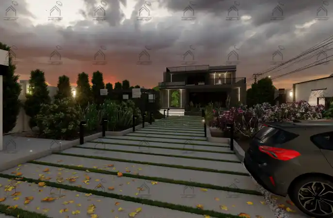 طراحی فضای سبز باغ ویلا در شیراز