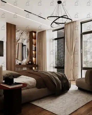 طراحی اتاق خواب مدرن در شیراز