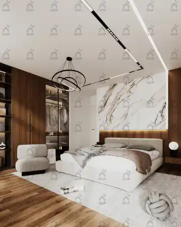 طراحی اتاق خواب مدرن در شیراز