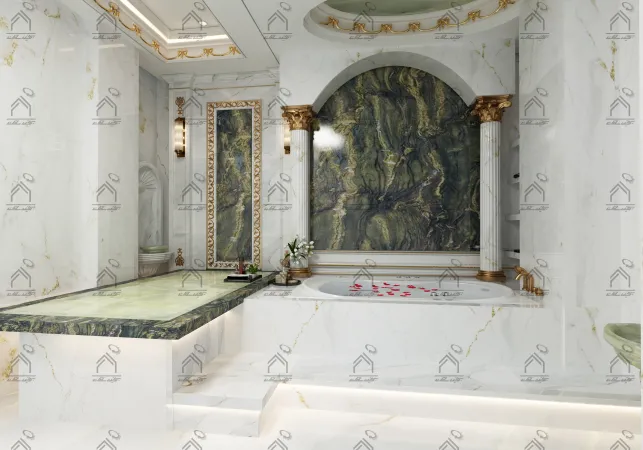 طراحی و اجرای حمام ترکی در شیراز