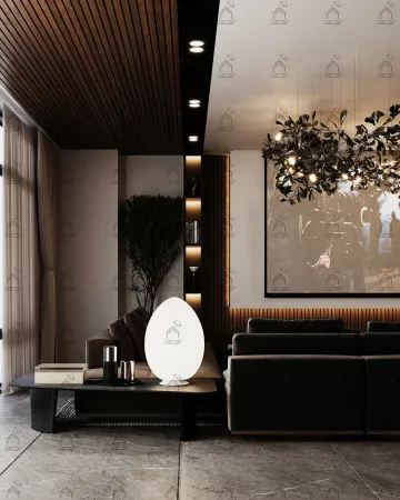 طراحی و اجرای نشیمن مدرن در شیراز