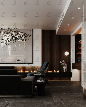 طراحی و اجرای نشیمن مدرن در شیراز