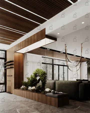 طراحی و اجرای نشیمن مدرن در شیراز