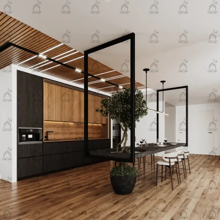 طراحی و اجرای نشیمن مدرن در شیراز