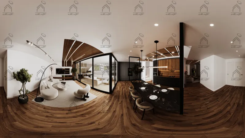 طراحی و اجرای نشیمن مدرن در شیراز