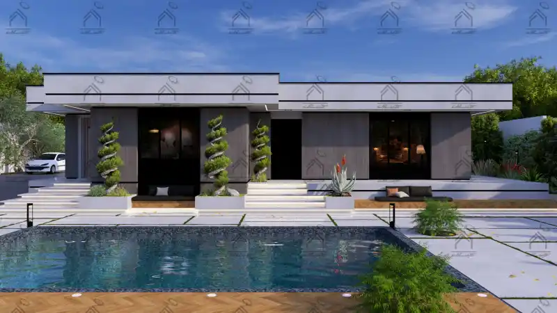 طراحی نما اسکلت بنایی