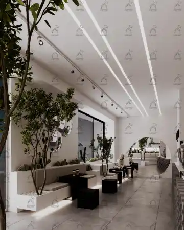 طراحی کافی شاپ مدرن و مینیمال 