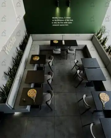 طراحی فست فود مدرن در شیراز