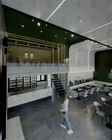 طراحی فست فود مدرن در شیراز