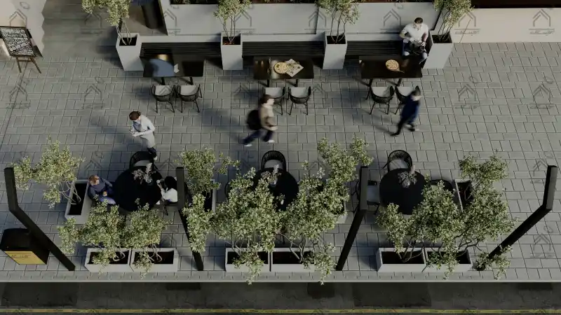 طراحی فست فود مدرن در شیراز