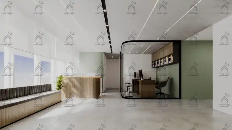 طراحی دفتر اداری مدرن