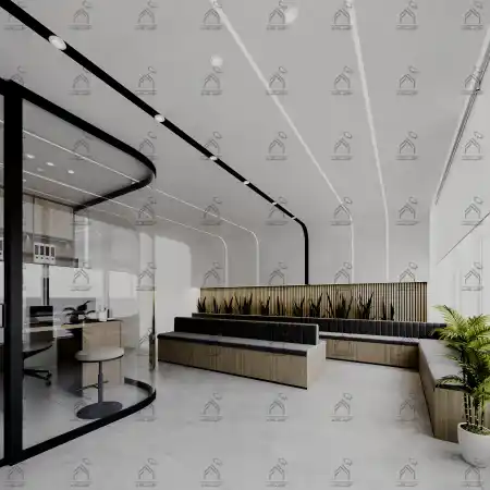 طراحی دفتر اداری مدرن