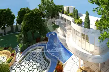 طراحی ویلا مدرن و باغ ویلا در شیراز
