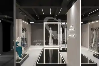 طراحی و اجرای مزون لباس در شیراز